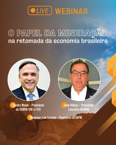 Webinar | O Papel da Mineração na Retomada da Economia Brasileira